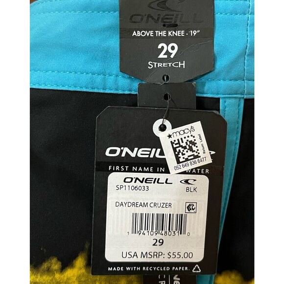 ONeill Daydream Cruzer Multicolor Men's Activewear Board Shorts Size 29 - Picture 6 of 7